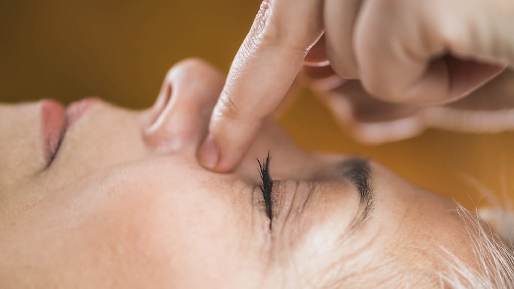 Marma Therapy. Ayurveda Facial Massage